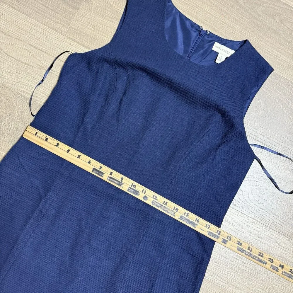 Appleseeds Dress Suit Women 6 Blue Dress Jacket Career Business Office Vintage